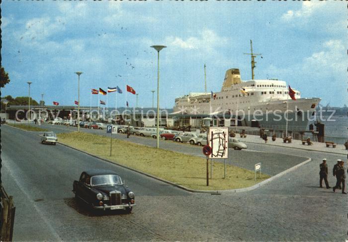 KIEL  CITY Oslo Kai Faehrschiff Kronprinz Harald