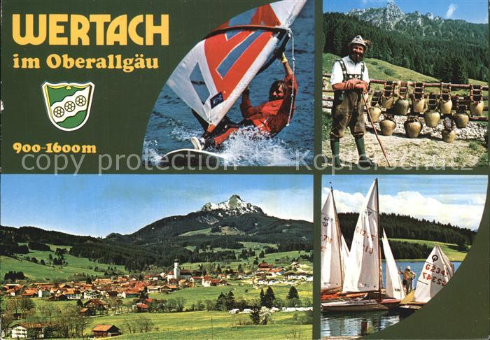 Wertach Senner Segelboote Panorama