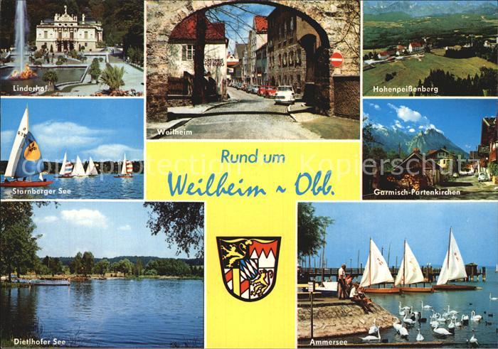 Weilheim Oberbayern Linderhof Hohenpeissenberg Garmisch Ammersee Dietlhofer See