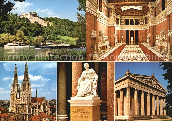 Donaustauf Walhalla Koenig Ludwig I Dom Regensburg