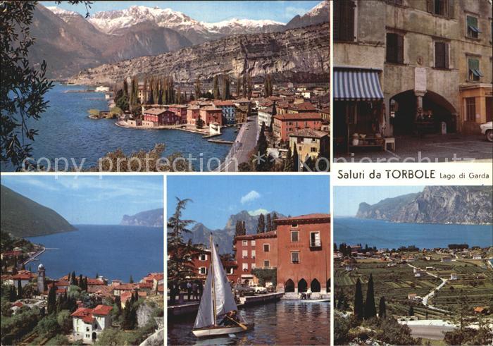 Torbole Lago di Garda Panorama Statansichten