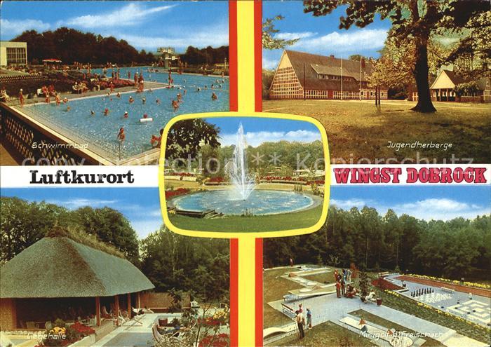 Wingst Dobrock Schwimmbad Jugendherberge Liegehalle Minigolf Freischach