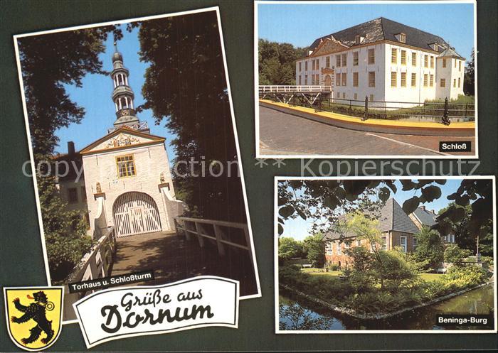 Dornum Ostfriesland Schloss Torhaus Schlossturm Beninga Burg