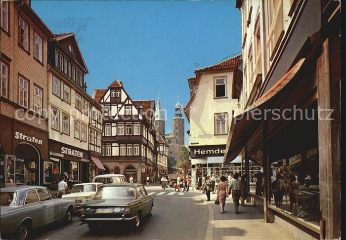 GOSLAR Harz Niedersachsen Breite Strasse Marktkirche
