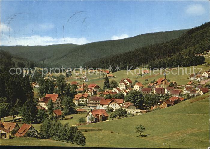Obertal Baiersbronn Ortsansicht