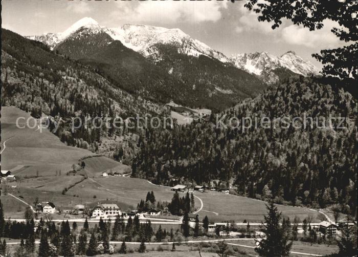 Inzell Traunstein Bayern Weissbach Gamskogel Zwiesel Hochstaufen