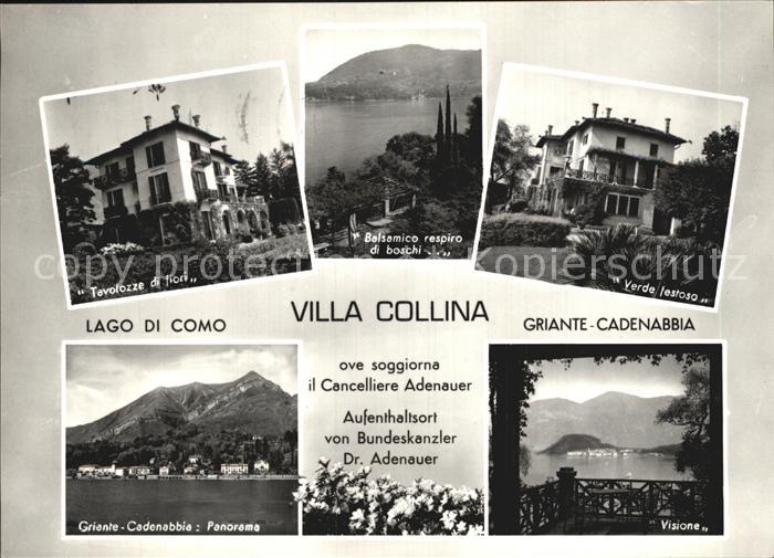 Griante Cadenabbia Lago di Como Panorama Tavolozze Balsamico respiro Verde festo