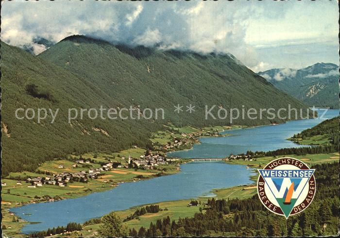 Weissensee Kaernten Hoechste Badesee Alpen