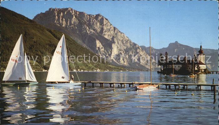 Gmunden Salzkammergut Schloss Ort Traunstein Schlafende Griechin
