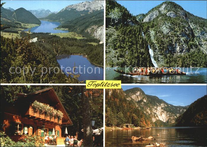 Goessl Grundlsee Salzkammergut Toplitzsee Wasserfälle