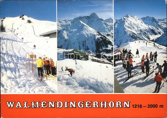 Kleinwalsertal Vorarlberg Skigebet Walmendingerhorn