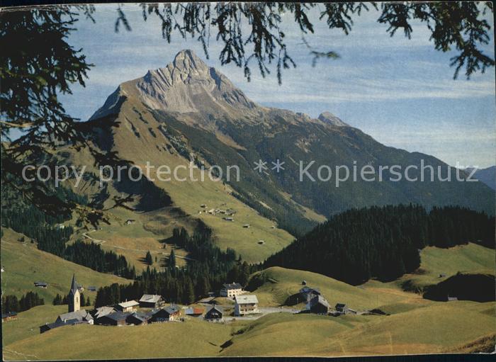 Warth Vorarlberg Panorama