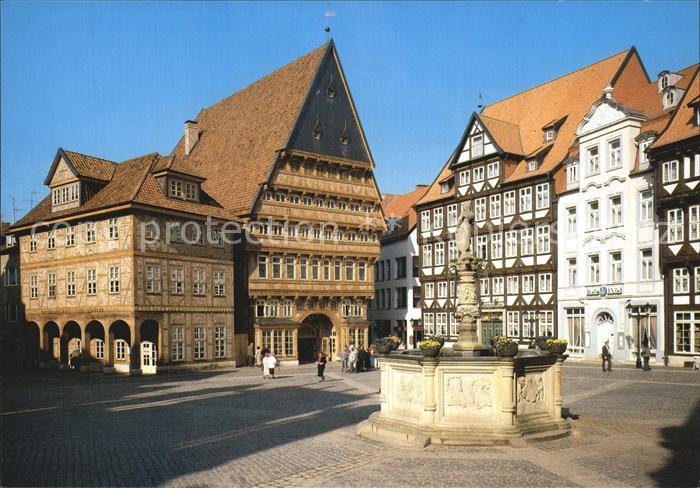 HILDESHEIM  CITY Marktplatz B?ckeramtshaus Knochenhaueramtshaus