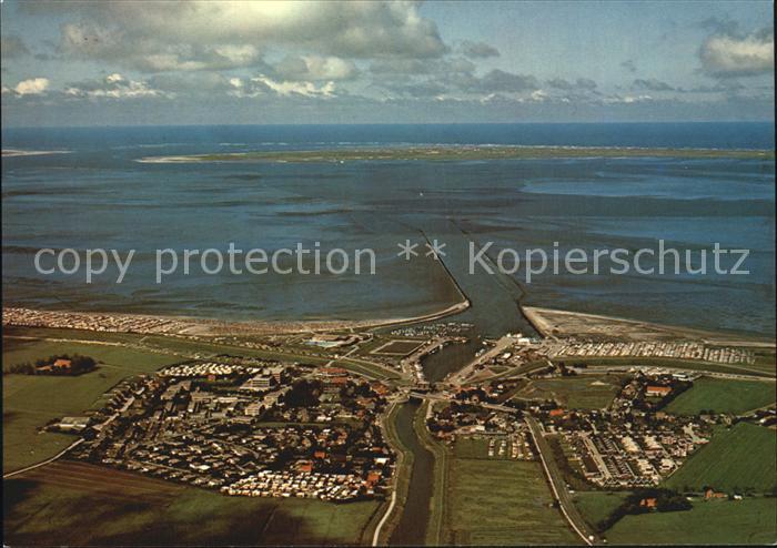 Bensersiel Luftaufnahme