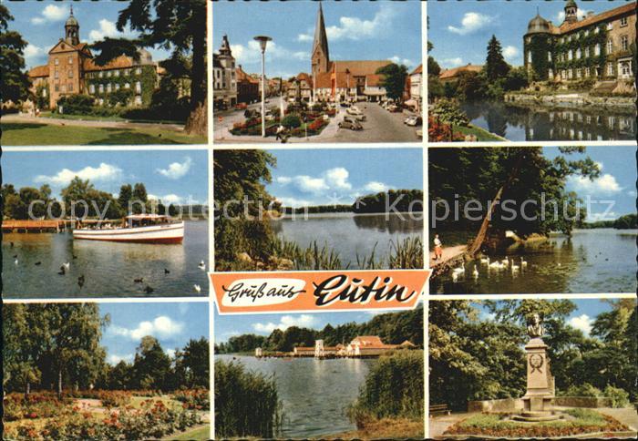 Eutin Schleswig-Holstein Kirche Rathaus See Ortsansichten Denkmal