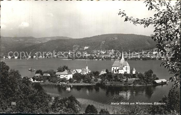 Maria Woerth Woerthersee Kaernten Wallfahrtskirche