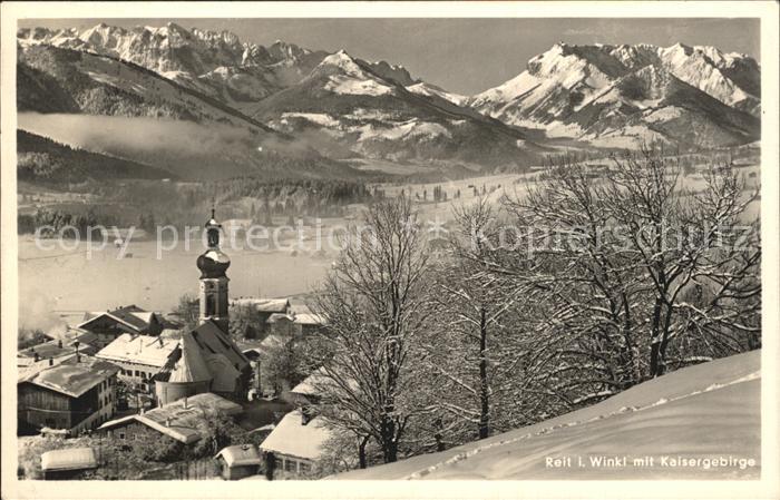 Reit Winkl Kaisergebirge Winter