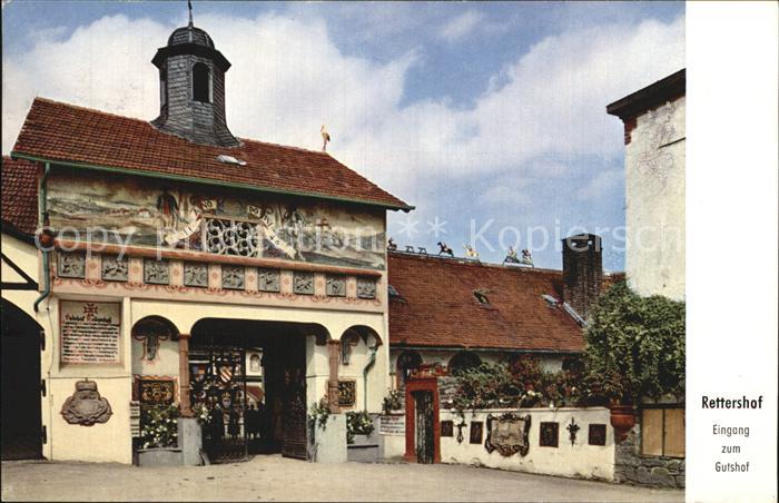 Rettershof Klostergut Eingang Kaffee zum froehlichen Landmann