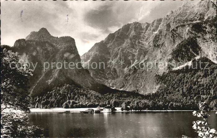 Sankt Bartholomae Koenigssee Watzmann
