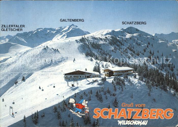 Wildschoenau Tirol Skiparadies Schatzberg Zillertaler Gletsher Galtenberg Winter