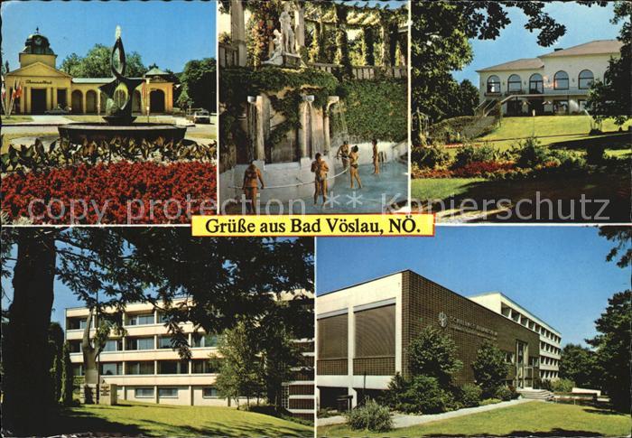 Bad Voeslau Thermalbad Brunnen Schwedische Dusche Kursalon