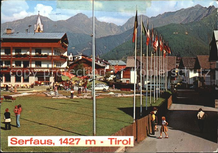 Serfaus Tirol Sportcafe Serfauser Kaufhaeusl