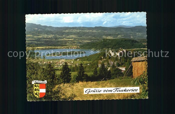 Faakersee Ruine Alt Finkenstein Tabor Kaernten