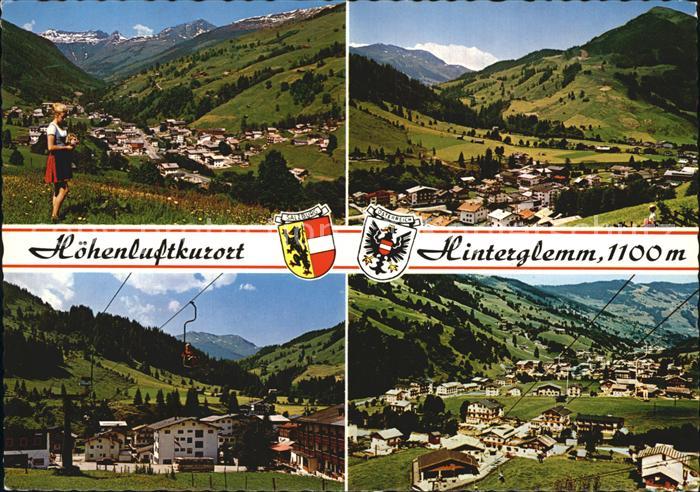 Hinterglemm Saalbach Hoehenluftkurort Zwoelferkogel Skilift