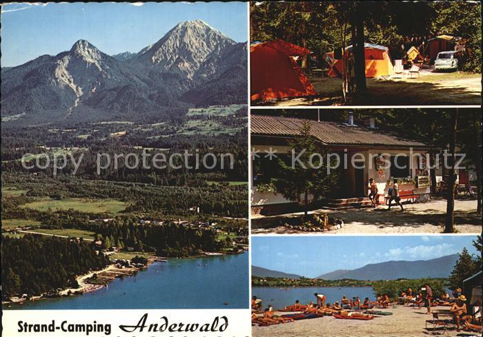 Faak am See Finkenstein Anderwald Strand Camping