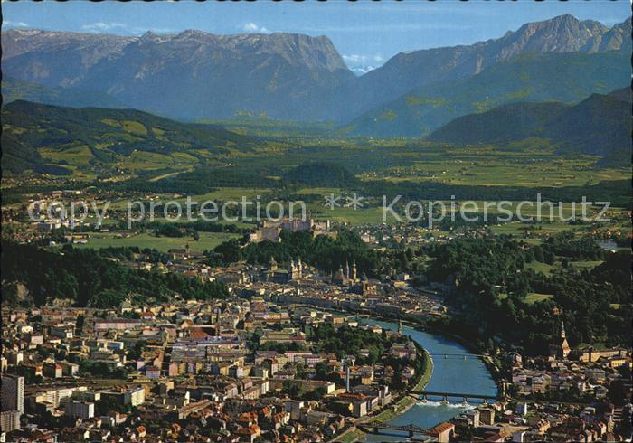 Salzburg Oesterreich Panorama Hagen Tennengebirge