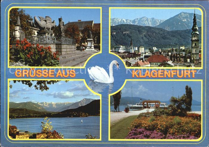 Klagenfurt Woerthersee Woerther See Stadtansicht