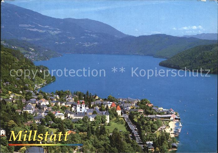 Millstatt Millstaettersee Millstaetter See Benediktinerkloster Stiftskirche