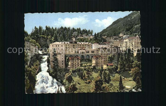 Badgastein Weltkurort Thermalbad Tauernbahn