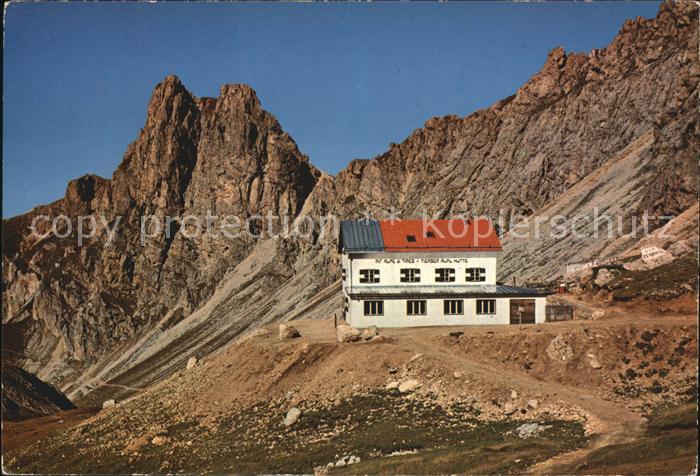 Tiers Tires Schutzhaus Tierser Alpl Roterdspitze