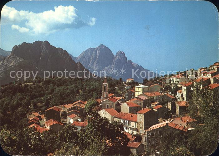 Corse Ile de Panorama Evisa