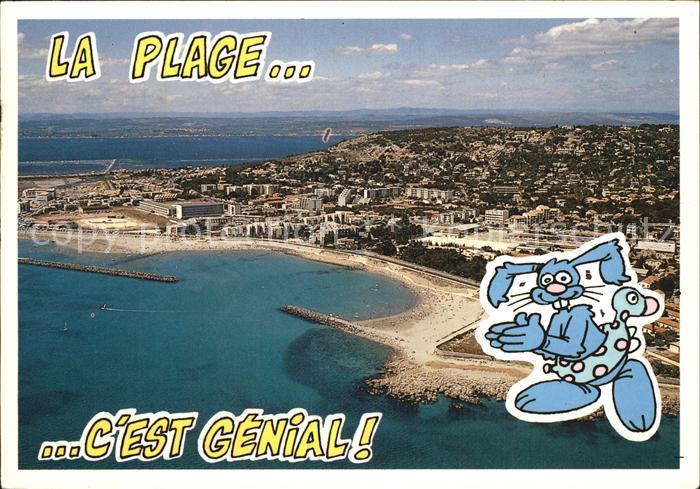 Sete Herault Panorama Strand