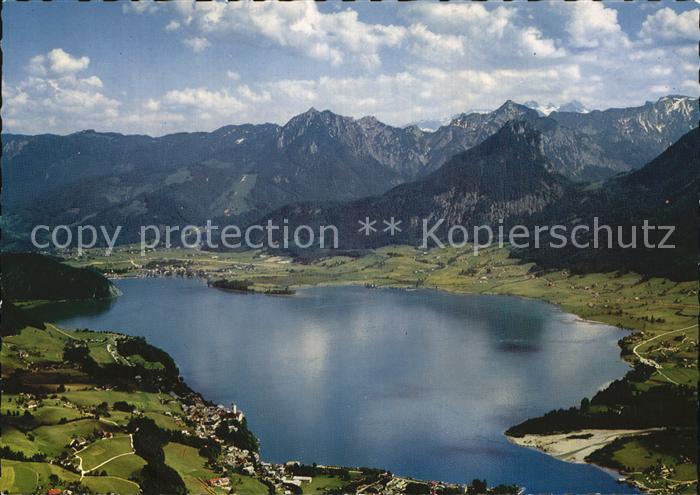 Wolfgang Salzkammergut St Wolfgangsee Luftbild