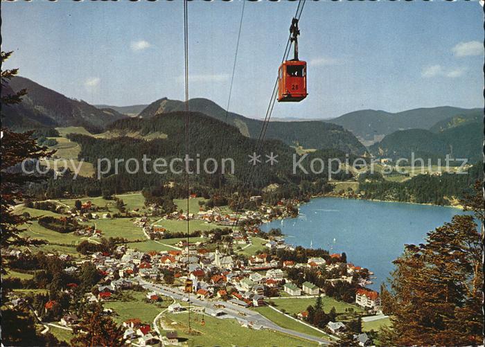 Gilgen Salzkammergut St Wolfgangsee Gondelbahn Zwoelferhorn