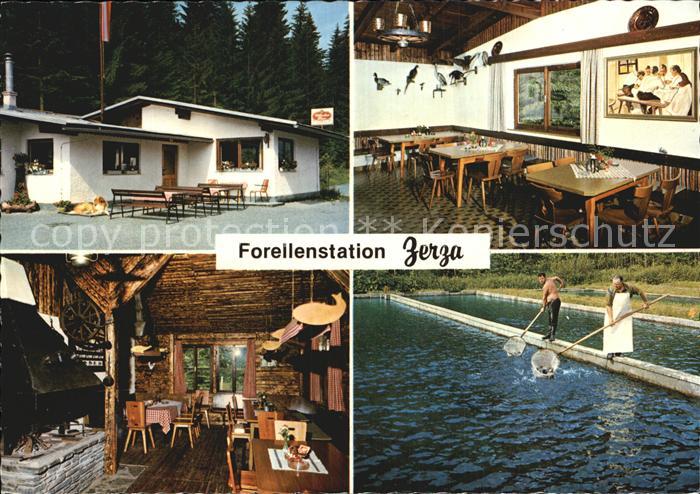 Rattendorf Fischzucht Forellenstation Zerza