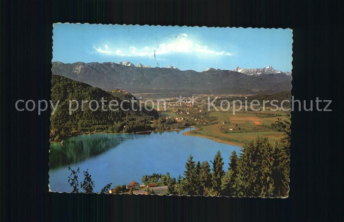 Andrae Ossiachersee Sankt Burgruine Landskrone Villach Julische Alpen