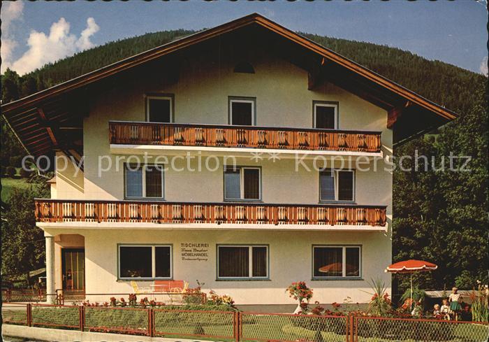 Muehlbach Hochkoenig Pension Franz und Maria Bacher Tischlerei