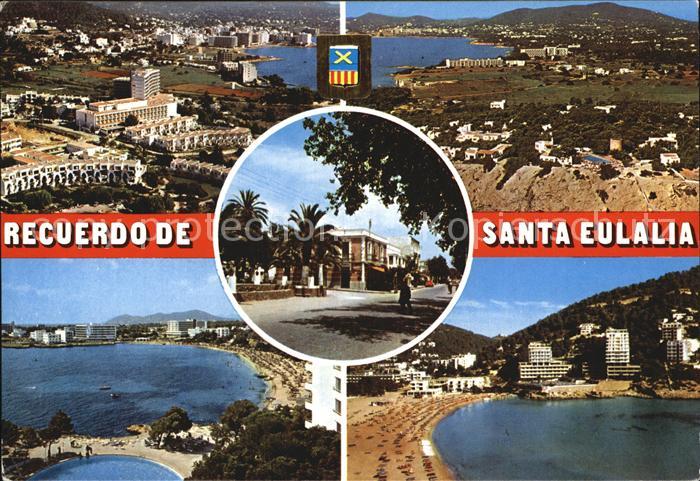Santa Eulalia del Rio Ibiza Isla Bianca Panorama