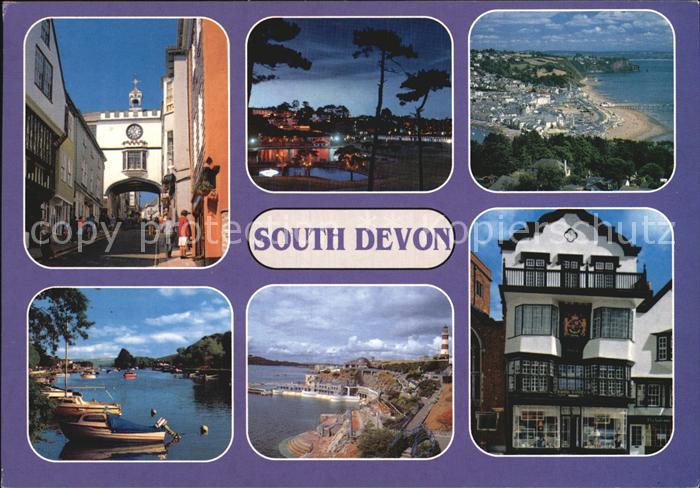 Devonshire South Devon Stadtansichten Kathedrale