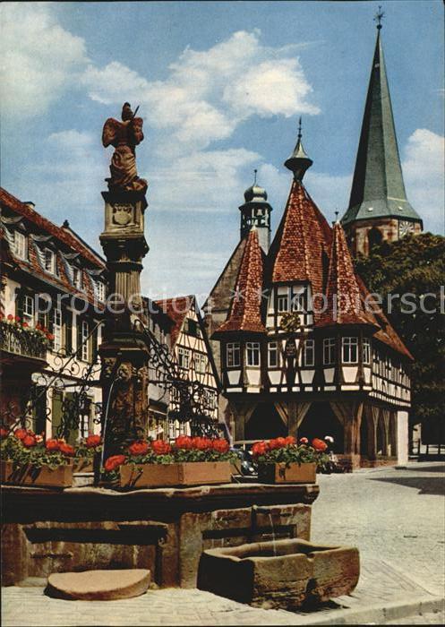 Michelstadt Odenwald Marktplatz