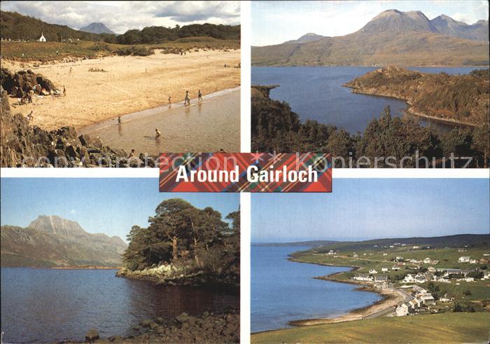 Gairloch Ross shire Golden Sands Loch Maree Slioch Loch Torridon