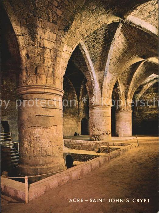 Acre Akkon Saint Johns Crypt