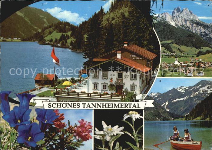 Tannheimertal Hotel Alpenhof Haldensee Rauhorn Rotflueh