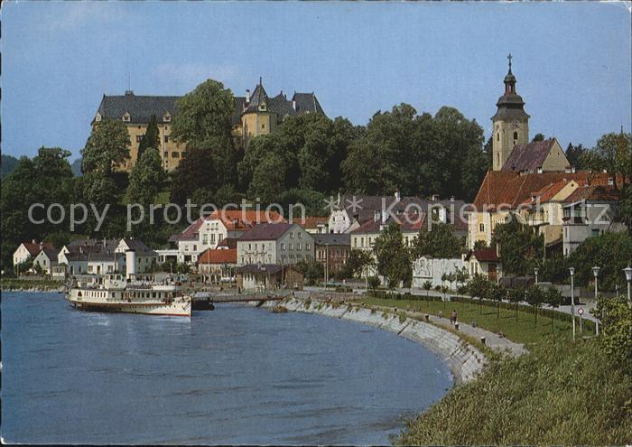 Grein Donau Oberoesterreich Ansicht