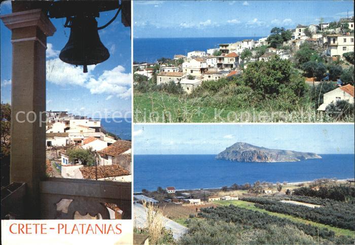 Platanias Meer Insel Ort