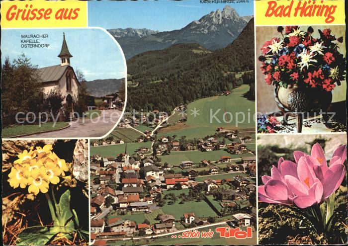 Bad Haering Kurort Schwefelheilquelle Mauracher Kapelle Osterndorf